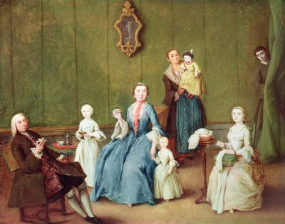 Famille vénitienne - Pietro Longhi